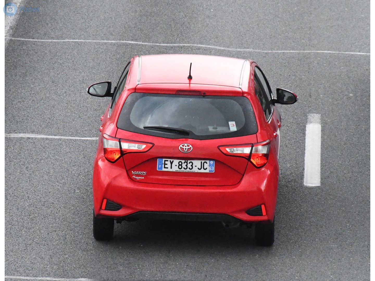 EY-833-JC, Toyota Yaris 3rd gen 5-door Hatch (XP130), 2nd facelift, 2017–2020