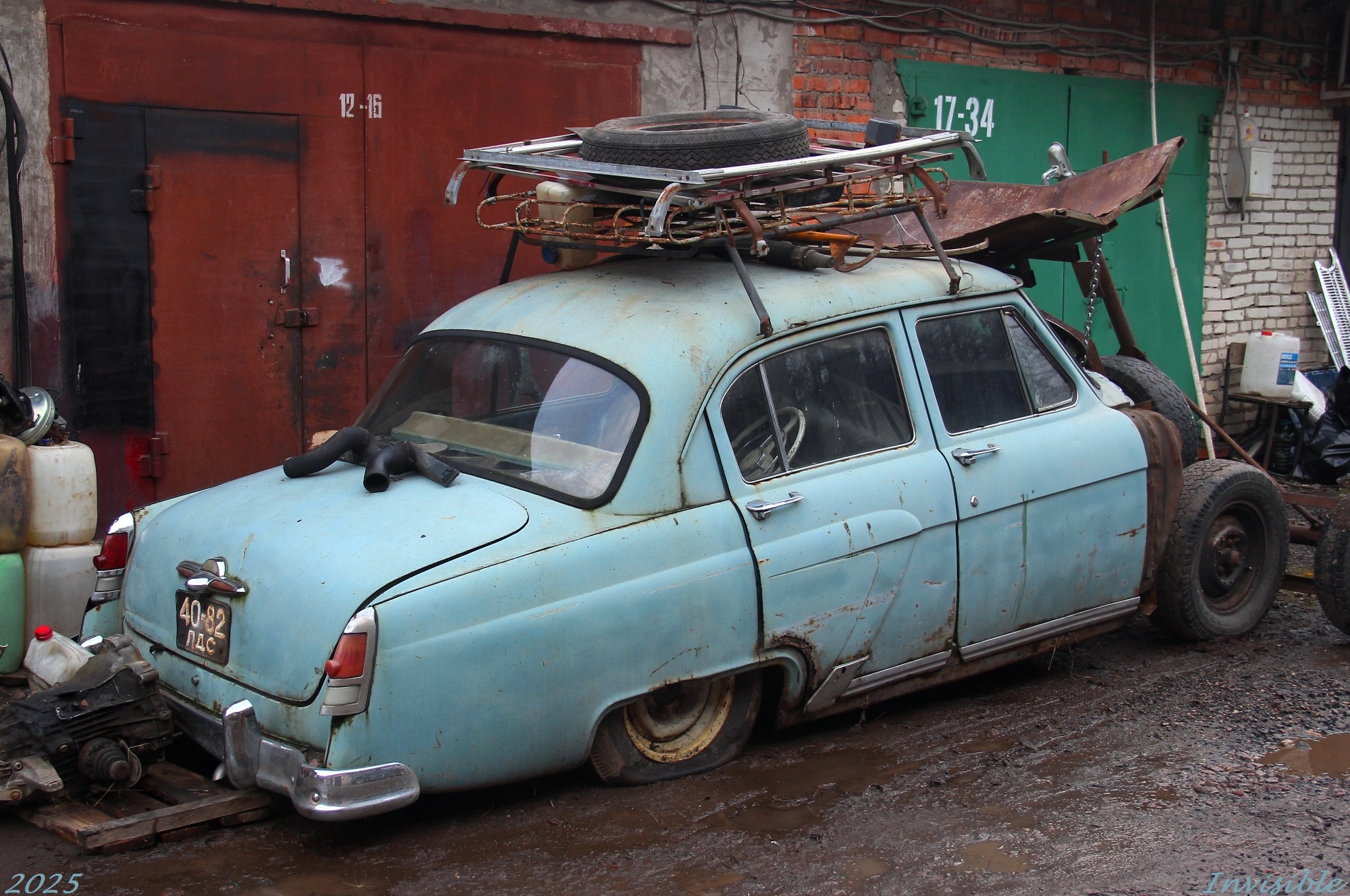 4082 ЛДС, GAZ 21 Волга 2nd series, 1958­–1962
