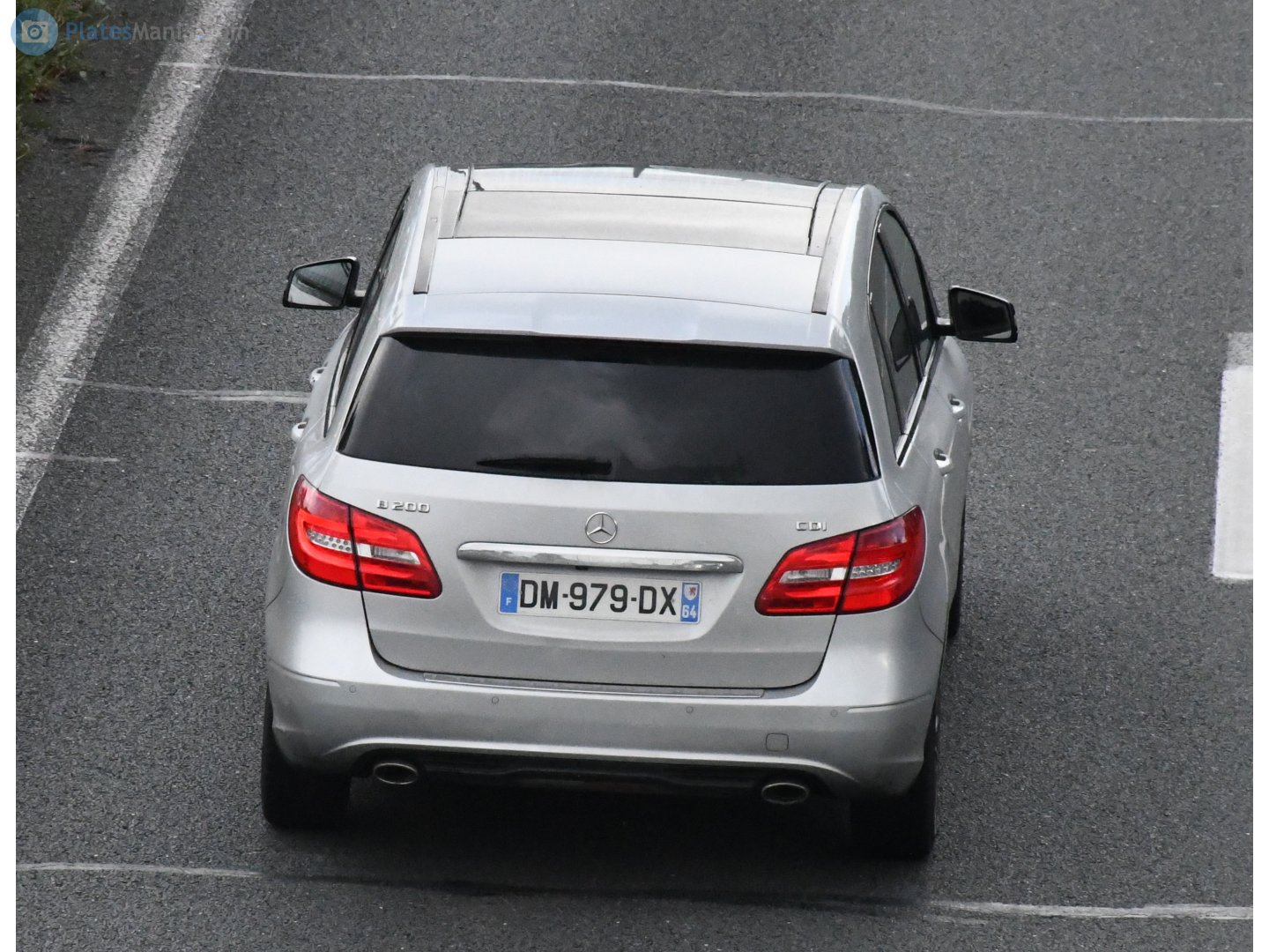 DM-979-DX, Mercedes-Benz B-Klasse 2nd gen (W242/W246), 2011–2014 (general model)