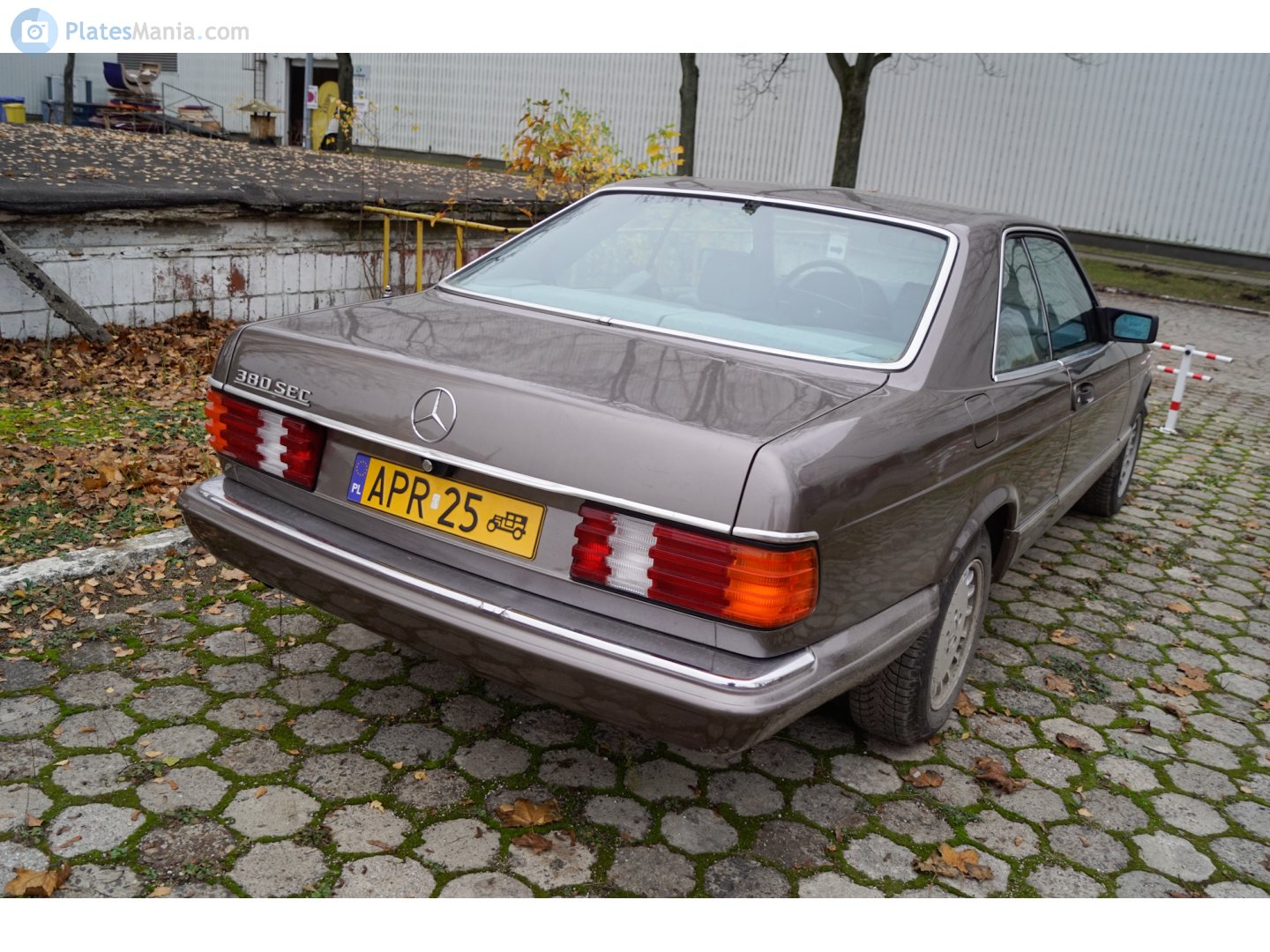 APR 25, Mercedes-Benz S-Klasse 4th gen Coupé (C126), 1981–1991