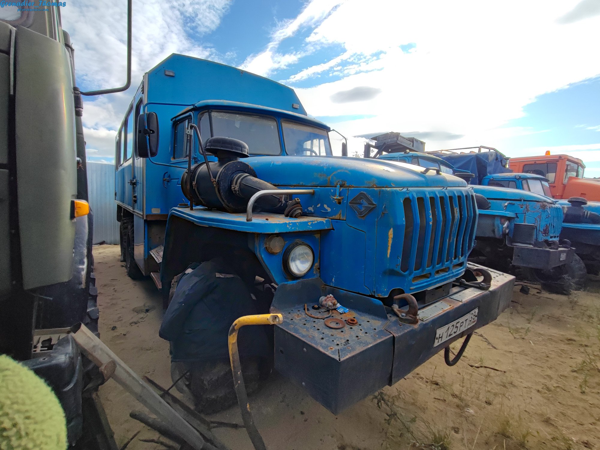 н 125 рт 38, Ural (UralAZ) 4320/5557 4320/5557 6×6, 1977–