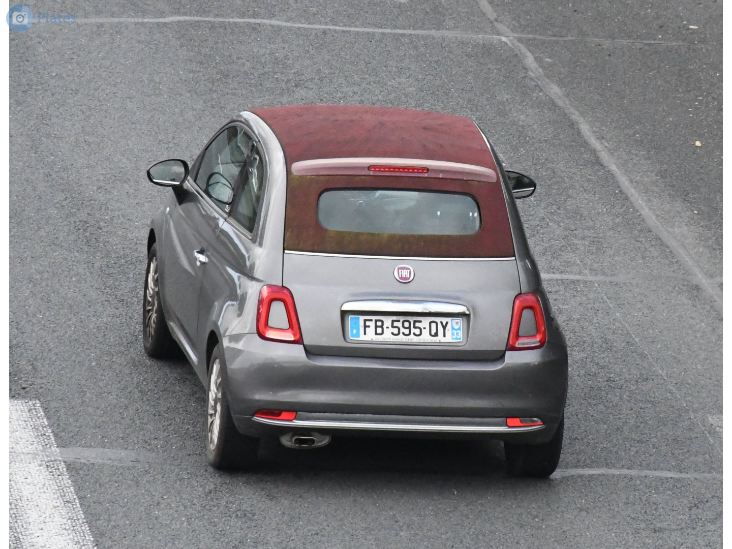FB-595-QY, FIAT 500 2nd gen (C) Cabrio (312), facelift, 2015–