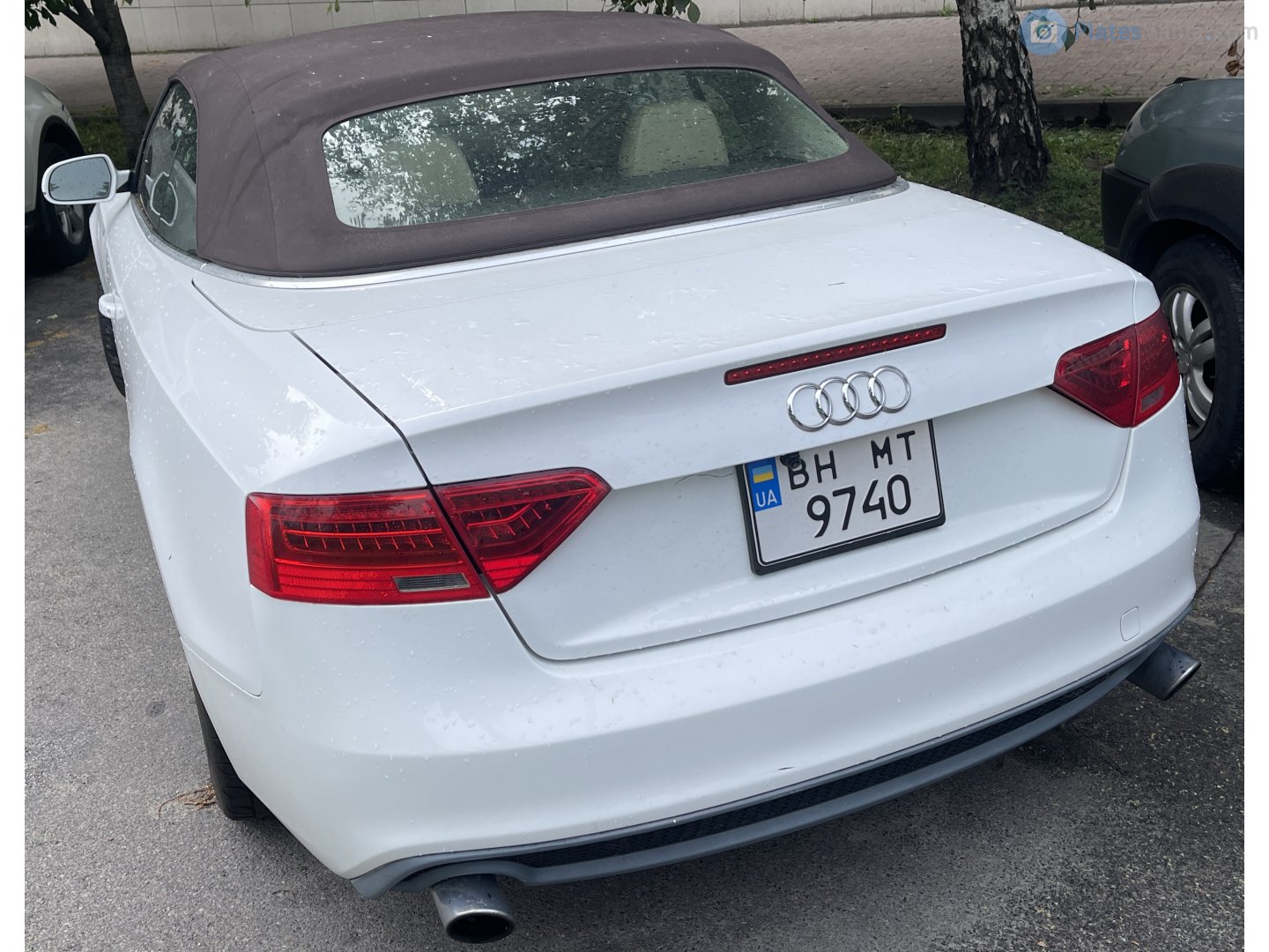 BH 9740 MT, Audi A5 1st gen Cabriolet (B8/8F7), facelift, 2011–2017