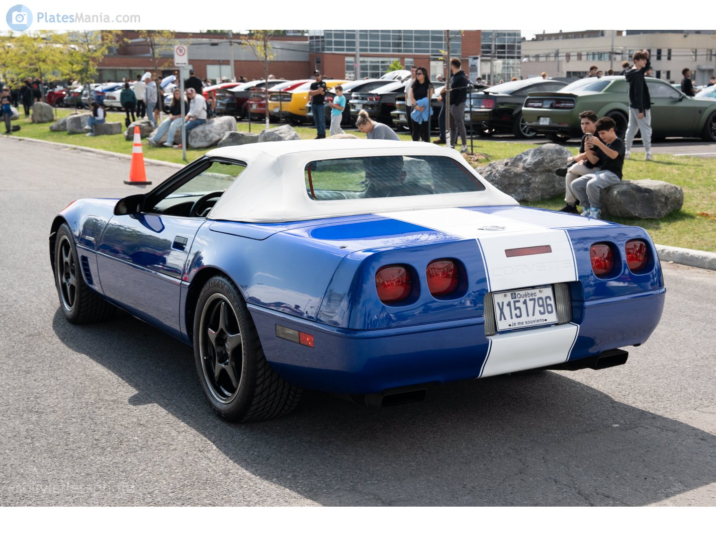 X151796, Chevrolet Corvette 4th gen Convertible (C4; 67), facelift, 1990–1996
