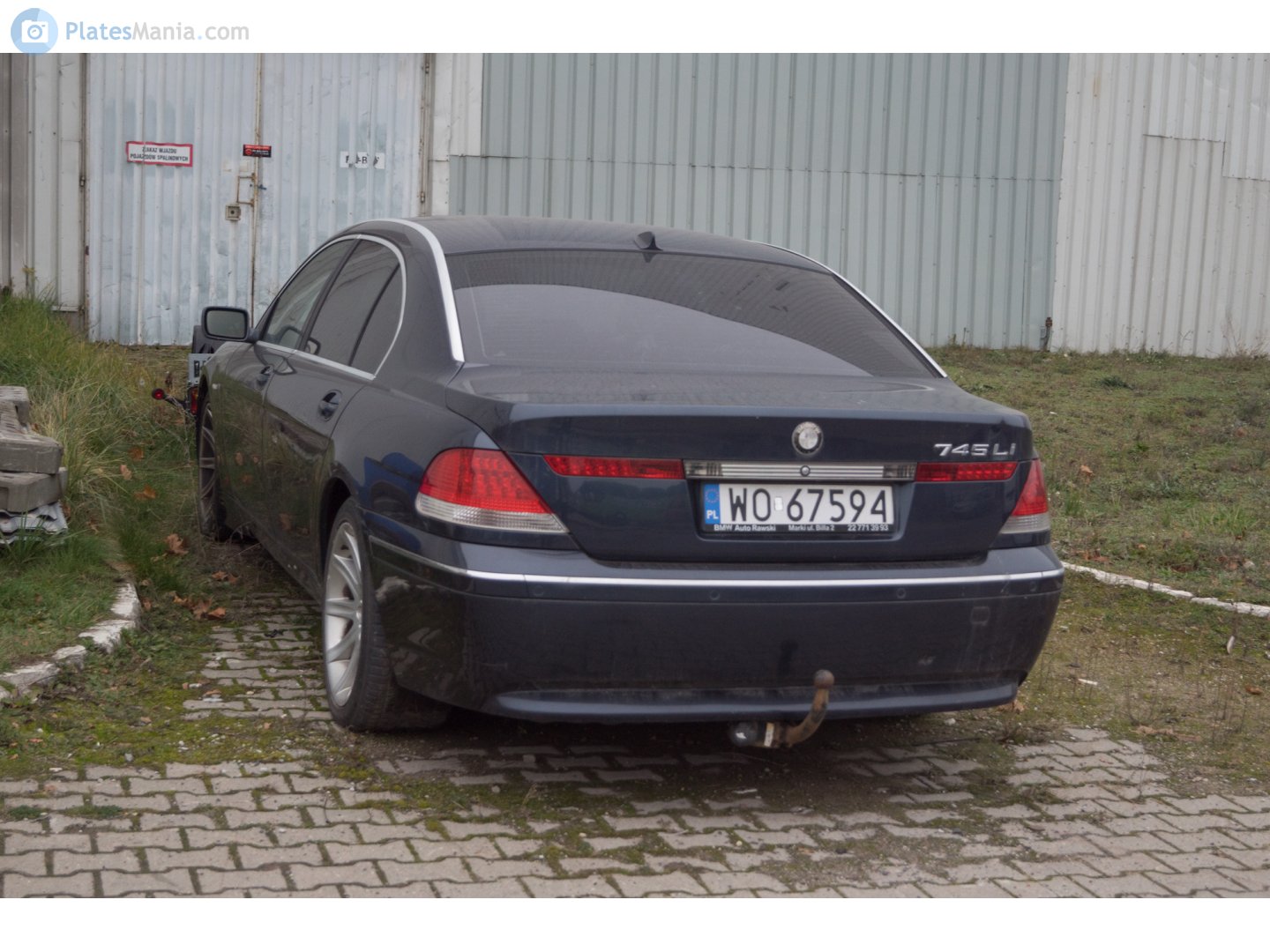 WO 67594, BMW 7 Series 4th gen (E65–E68), facelift, 2005–2008