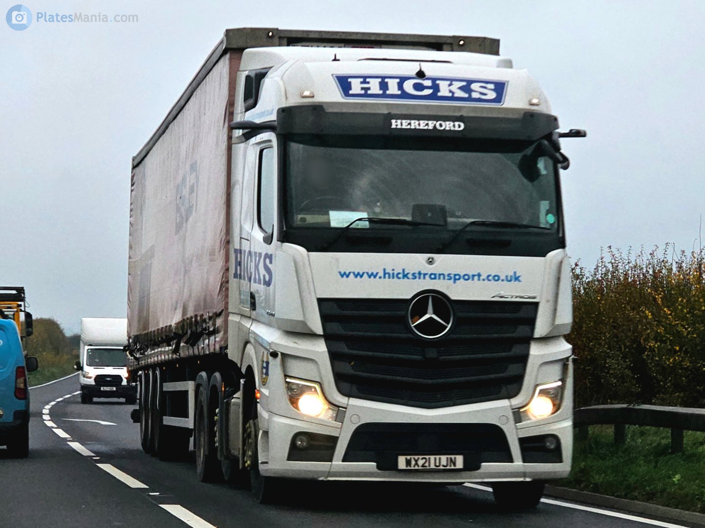 WX21UJN, Mercedes-Benz Actros 3rd gen (MP4/MP5), 2011–