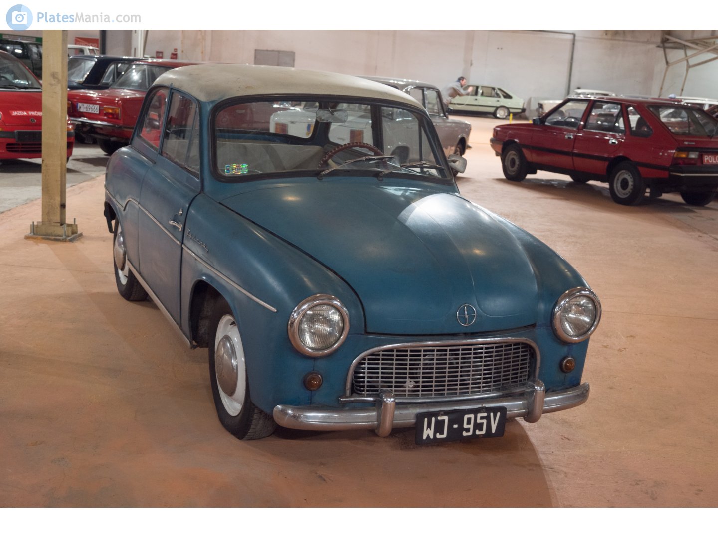 WJ 95V, FSO Syrena (100-105) 2-door Sedan, 1957–1972