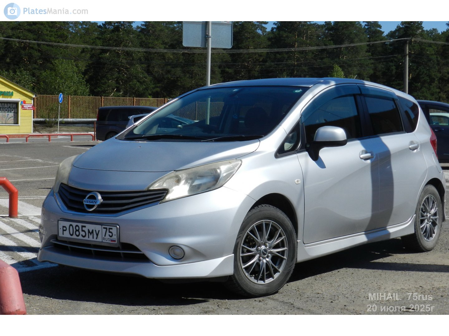 р 085 му 75, Nissan Note 2nd gen (E12), 2012–2020