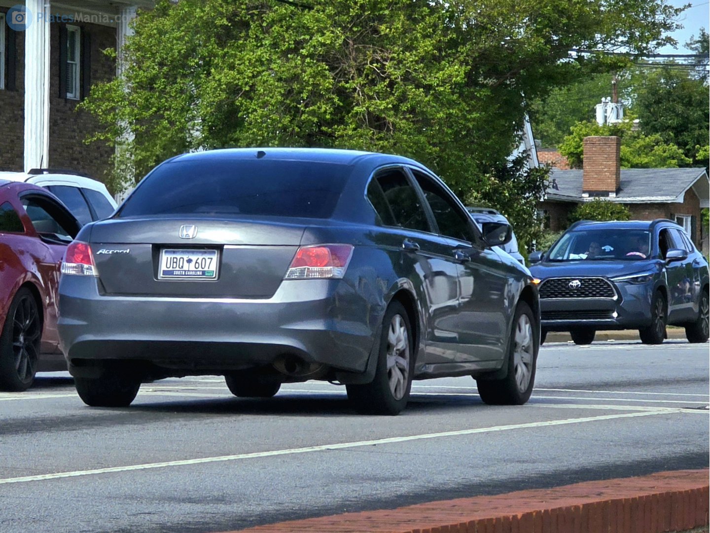 UBQ 607, Honda Accord 8th gen Sedan (CP; NA- and Pacific-market), 2007–2012