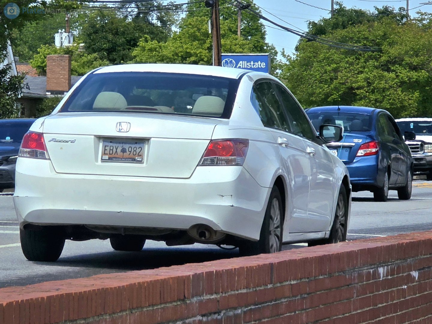 EBX 982, Honda Accord 8th gen Sedan (CP; NA- and Pacific-market), 2007–2012