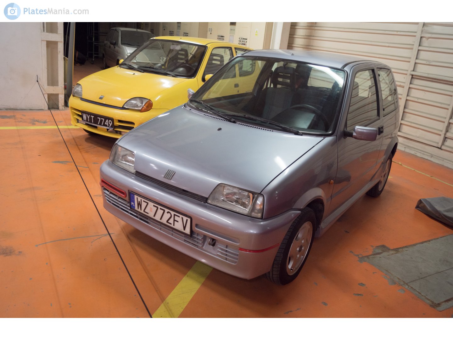 WZ 772FV, FIAT Cinquecento 1st gen (170), 1992–1998