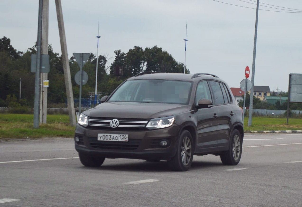 у 003 ао 136, Volkswagen Tiguan 1st gen (5N), facelift, 2011–2016