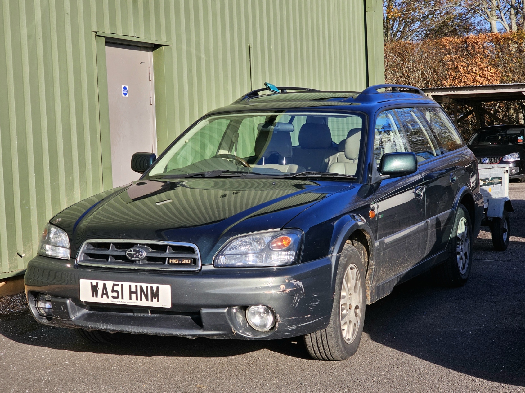WA51HNM, Subaru Legacy 3rd gen Outback Wagon (Lancaster) (BH), 1998–2004