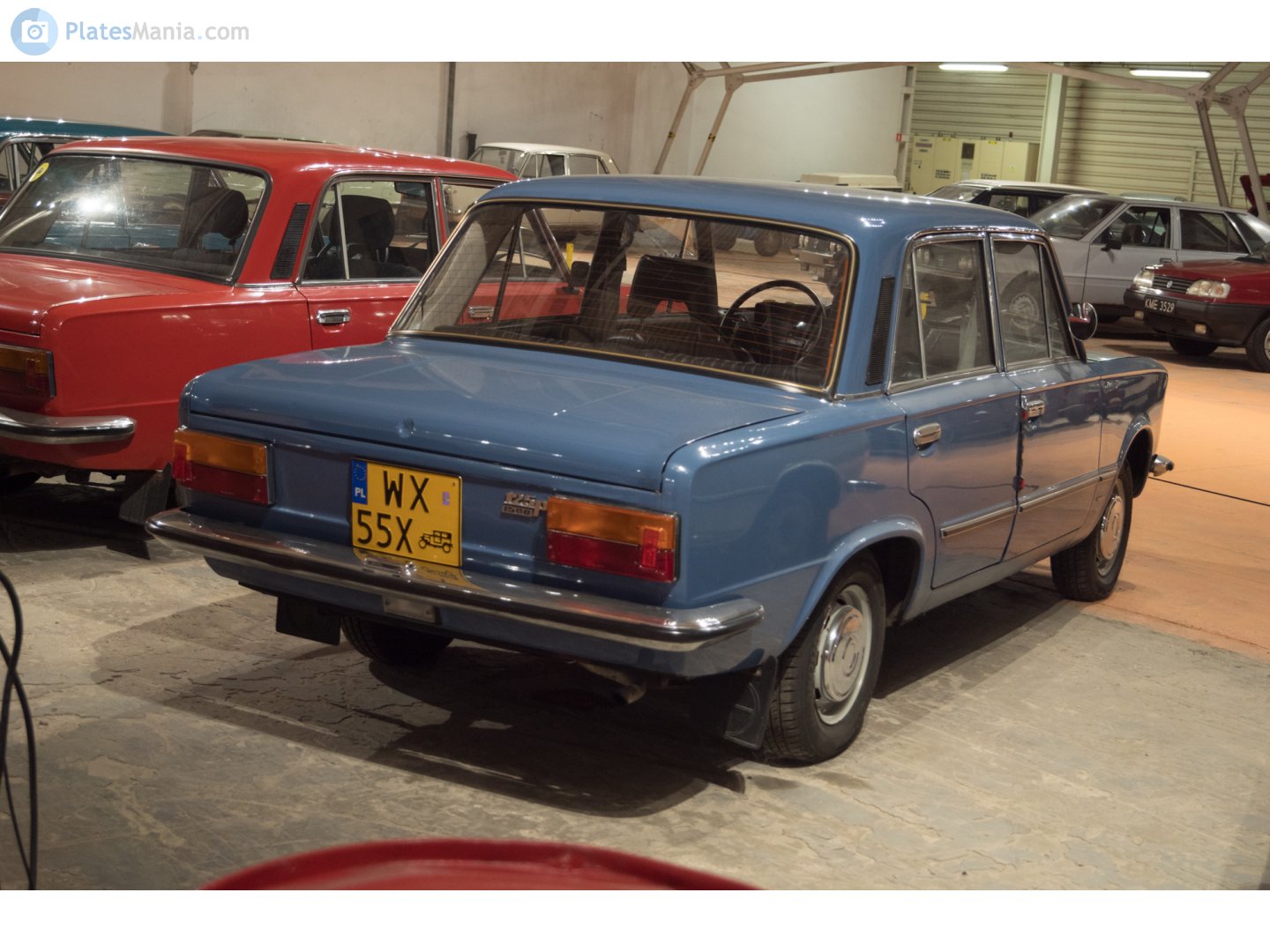 WX 55X, Polski Fiat 125p 115C Sedan (MR75), facelift, 1975–1983