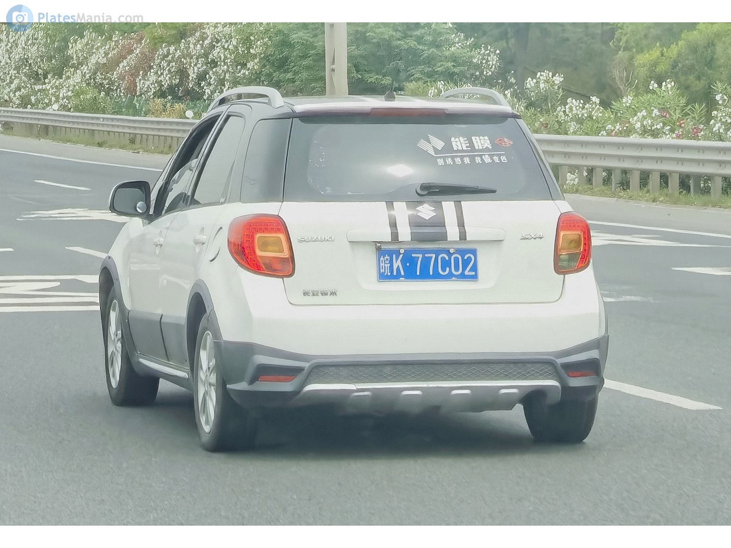 皖K·77C02, Suzuki SX4/S-Cross 1st gen SX4 Crossover (EY), 2006–2014 (–2018 for CN-market)