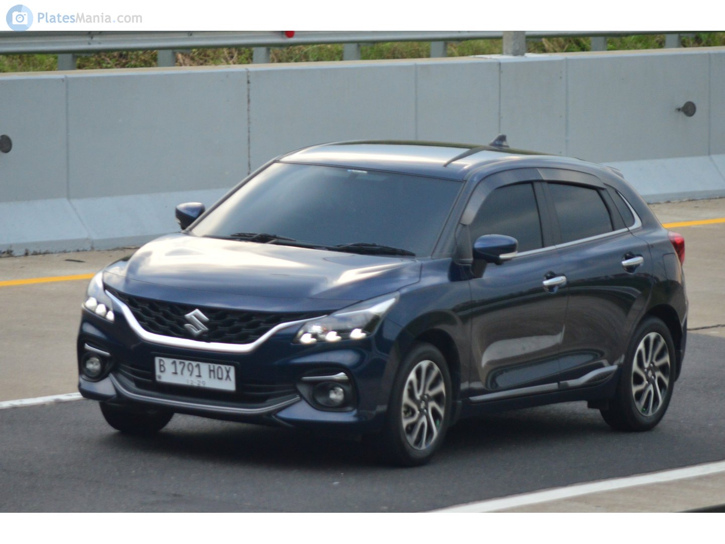 B 1791 HOX, Suzuki Baleno 4th gen (WB), facelift, 2022–