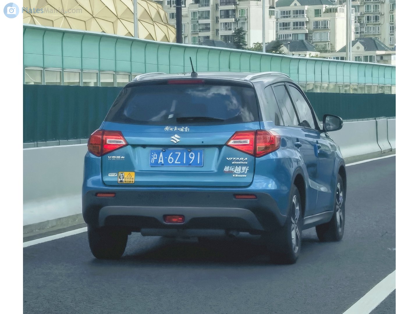 沪A·6Z191, Suzuki Vitara 2nd gen (LY), 2015–