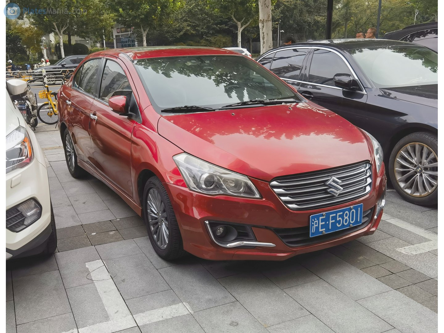 沪E·F5801, Suzuki Alivio 1st gen (VC; CN-market), 2014–2017