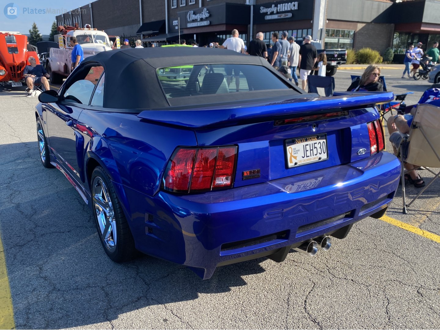 JEH530, Ford Mustang 4th gen 2-door Convertible (SN95), facelift, 1998–2004