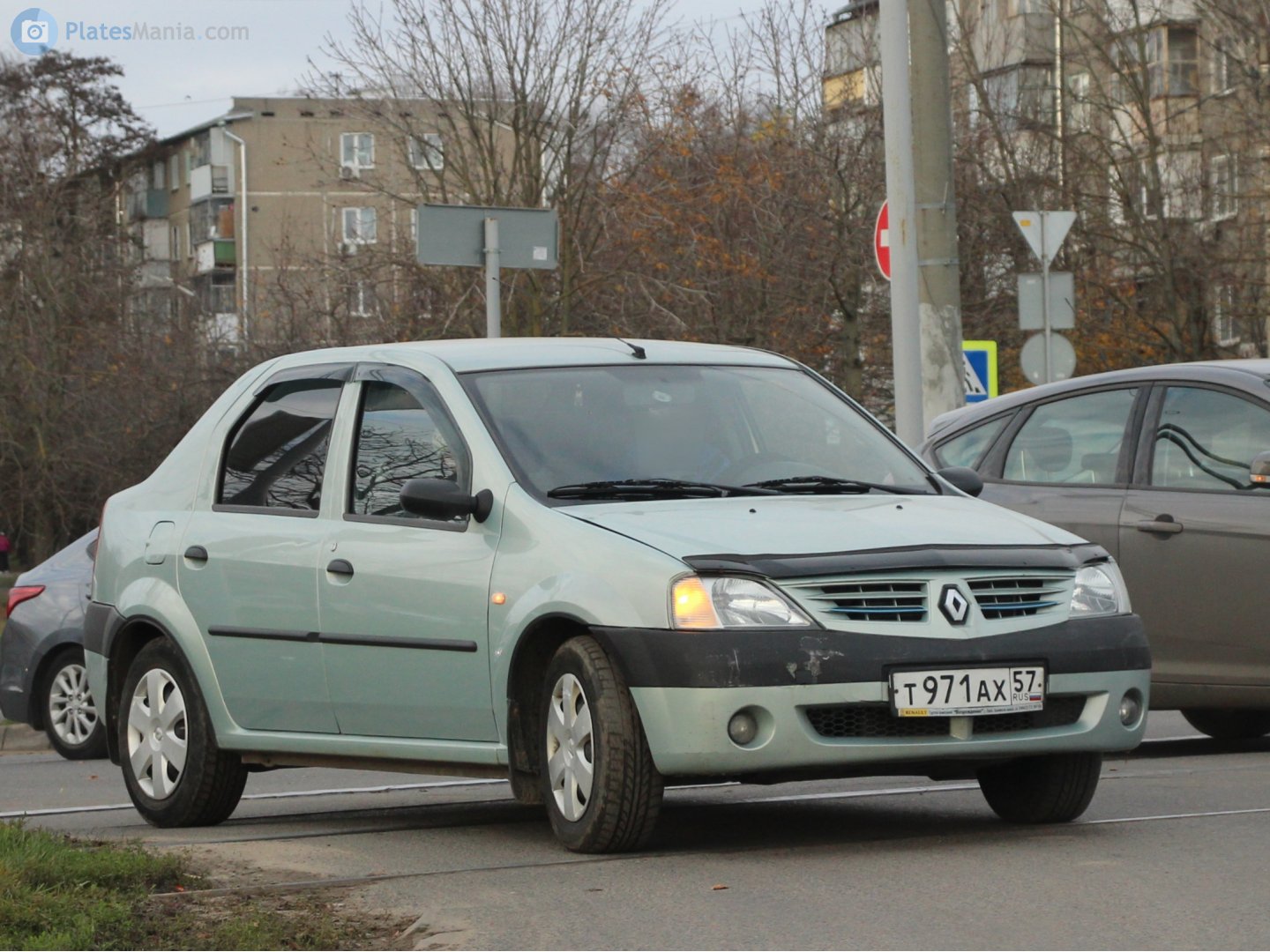 т 971 ах 57, Renault Logan 1st gen Sedan (LS0*/LS1*), 2004–2009