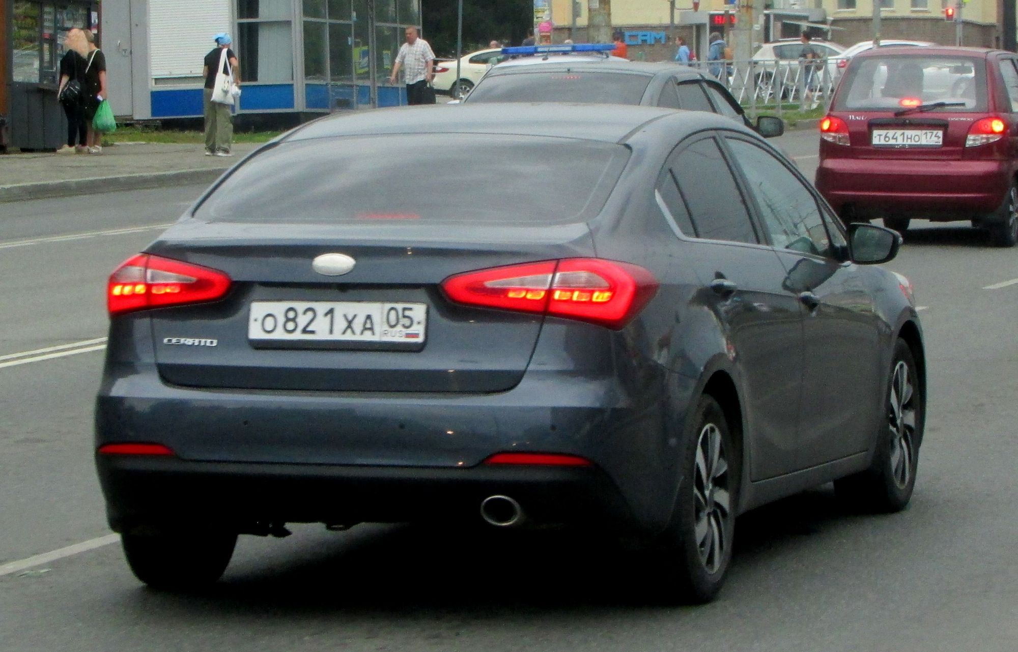о 821 ха 05, Kia Cerato 3rd gen Sedan (YD), 2012–2016