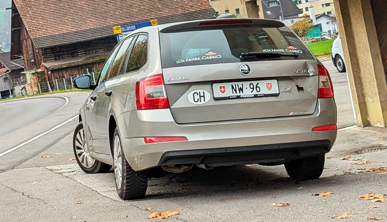 NW 96, Skoda Octavia 3rd gen Combi (A7/5E5), 2013–2017