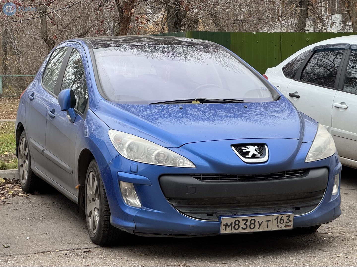 м 838 ут 163, Peugeot 308 1st gen 5-door Hatch (T7), 2007–2011