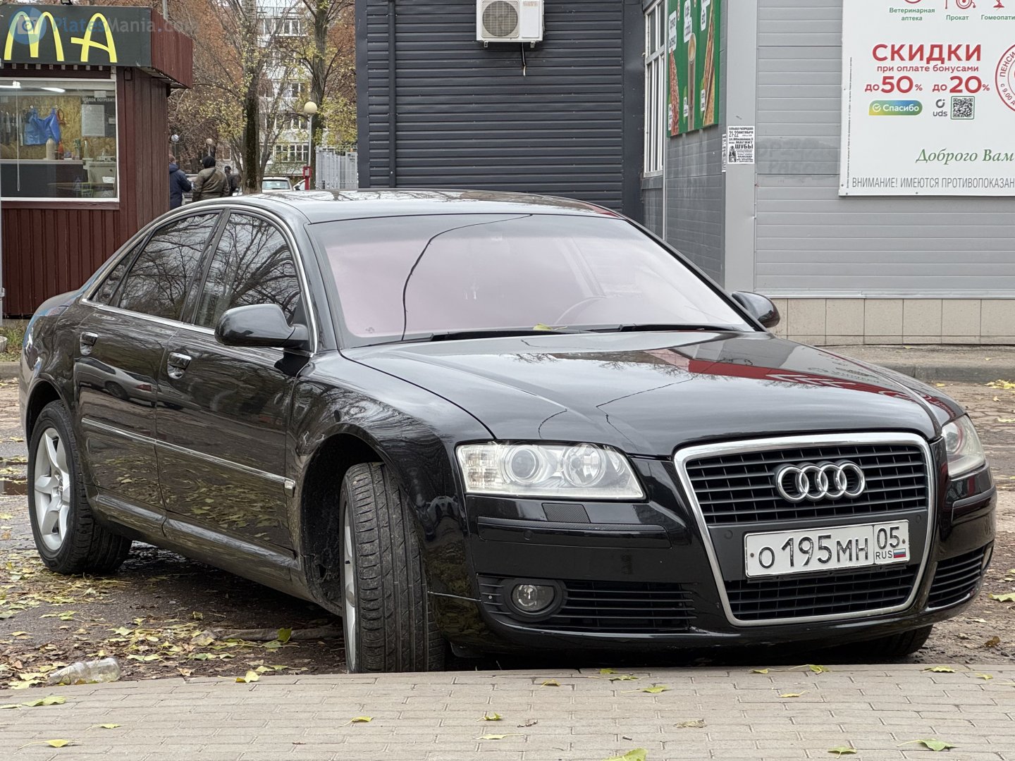 о 195 мн 05, Audi A8 2nd gen (D3/4E2/4E8), 2002–2010
