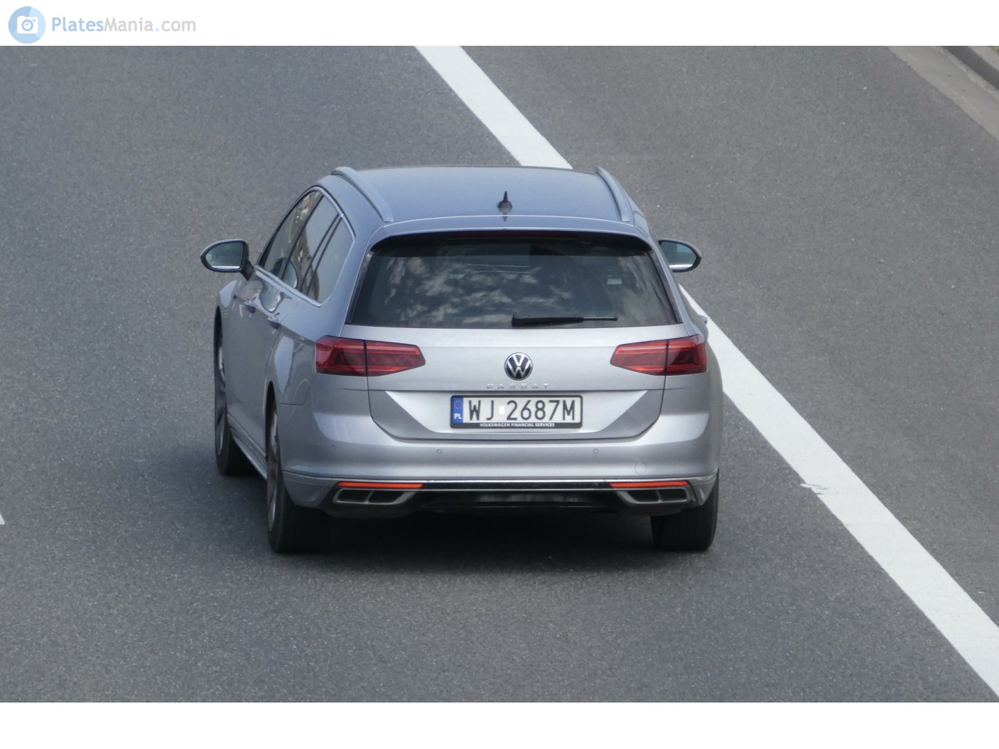 WI 2687M, Volkswagen Passat 8th gen Variant (B8; 3G), 2015–2023