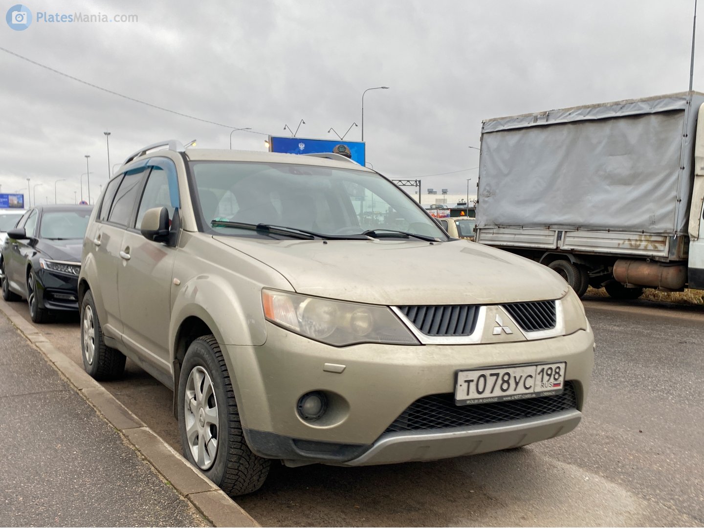 т 078 ус 198, Mitsubishi Outlander 2nd gen (XL) (CW/ZG/ZH), 2005–2013