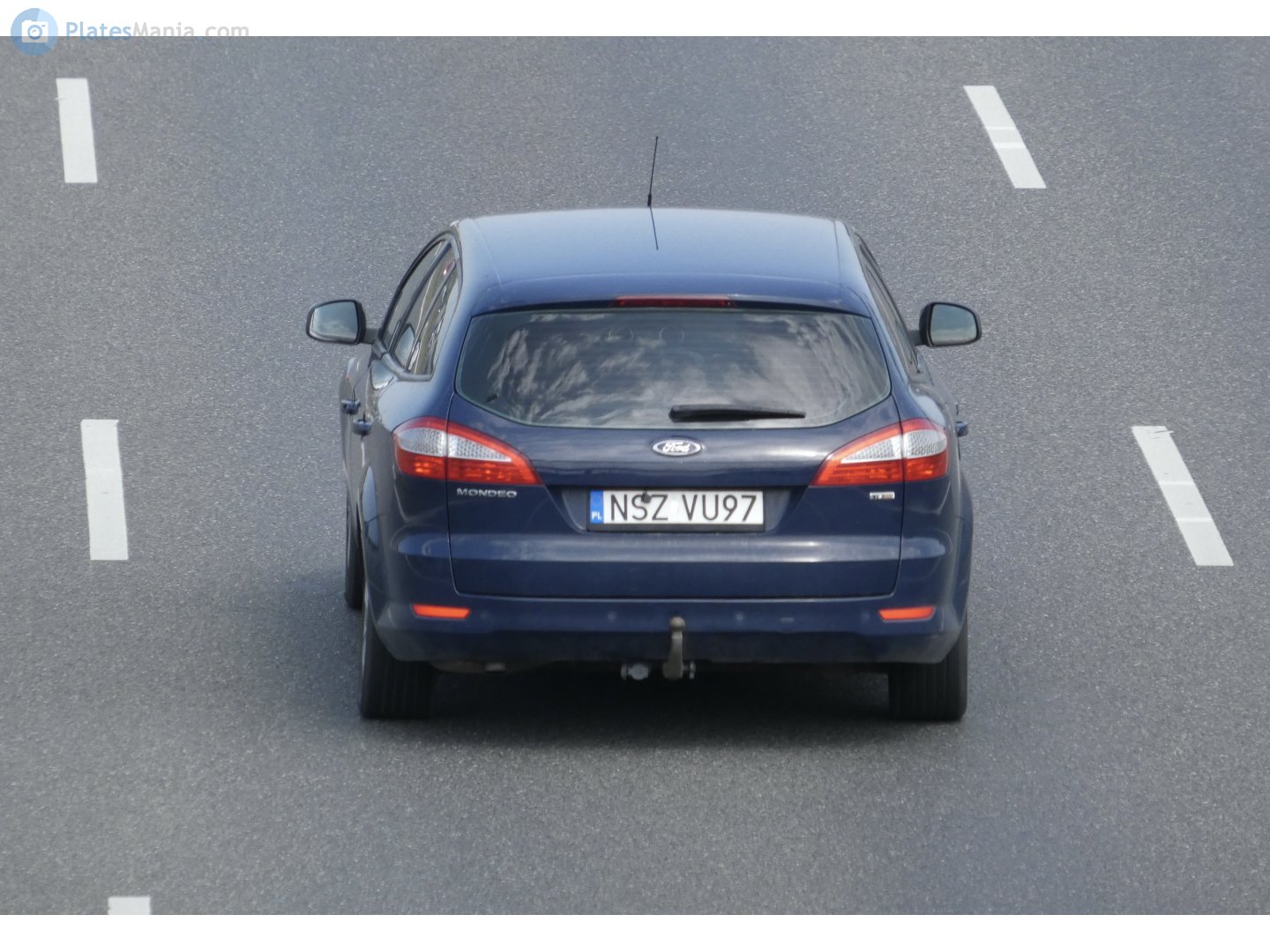 NSZ VU97, Ford Mondeo 3rd gen Turnier Wagon (Mk4; CD345), 2007–2010