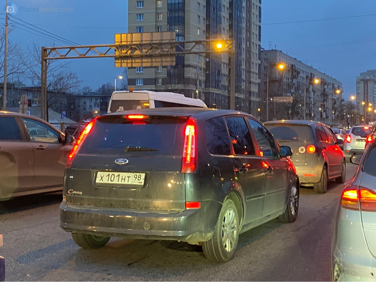 х 101 нт 98, Ford C-Max 1st gen (C214; DM2), facelift, 2007–2010