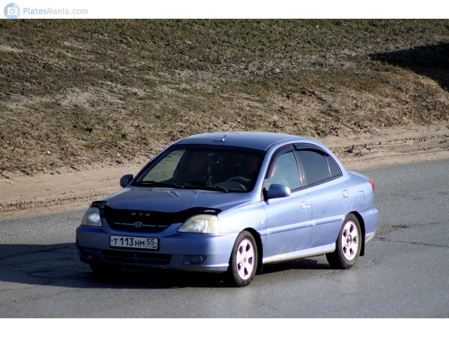т 113 нм 55, Kia Rio 1st gen Sedan (DC), facelift, 2002–2005 (–2012 for IR- and –2016 for EC-market)