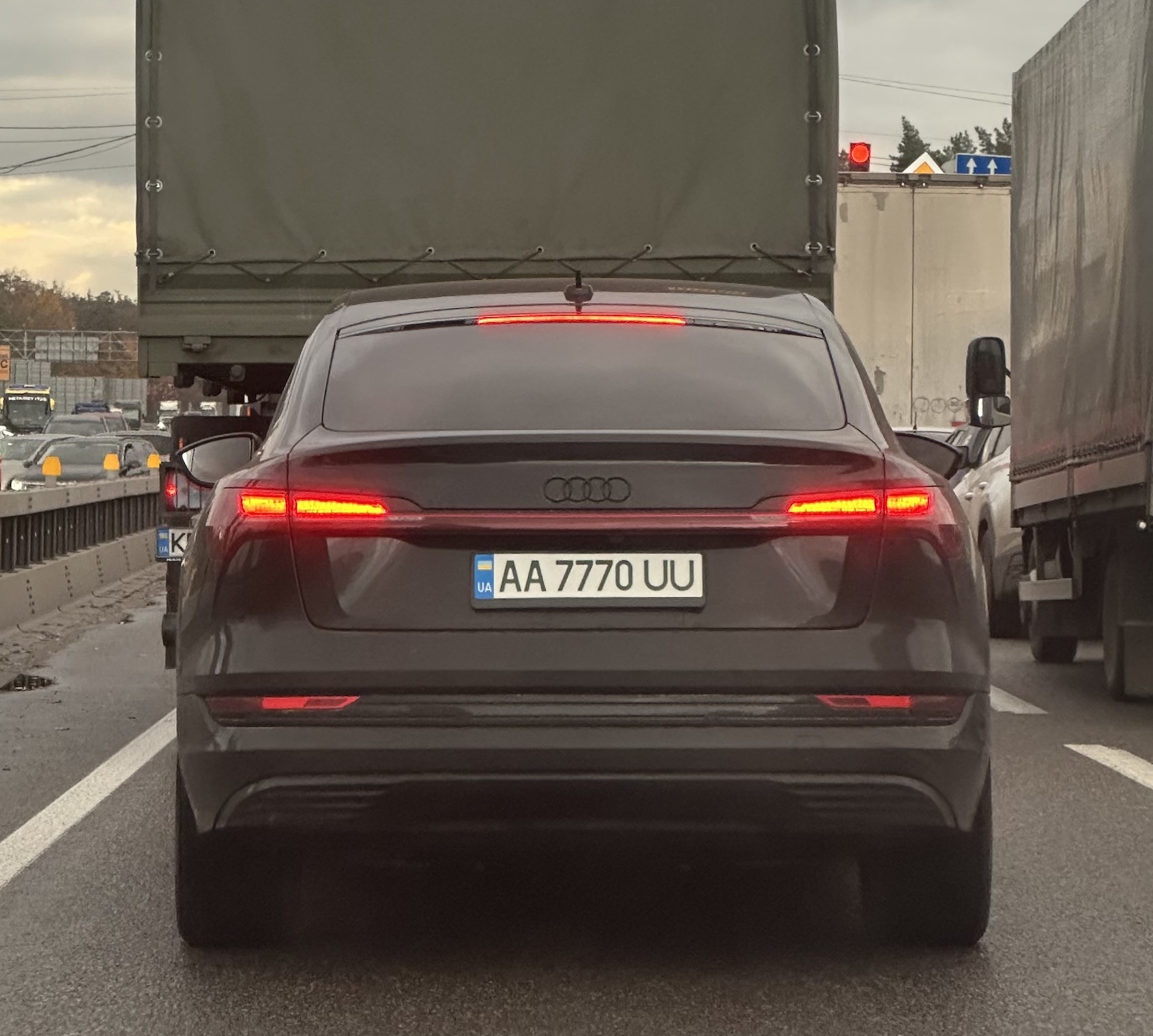 AA 7770 UU, Audi e-tron 1st gen Sportback (GEA), 2020–2022