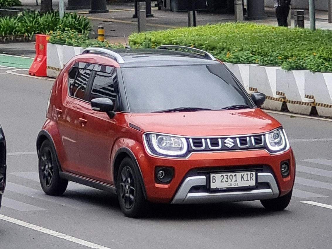 B 2391 KIR, Suzuki Ignis 2nd gen (MF), facelift, 2020–