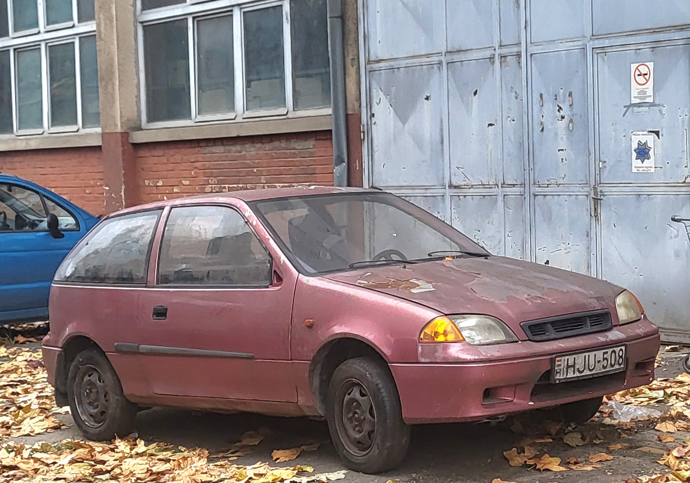 HJU-508, Suzuki Swift 2nd gen 3-door Hatch (SF), facelift, 1996–2004