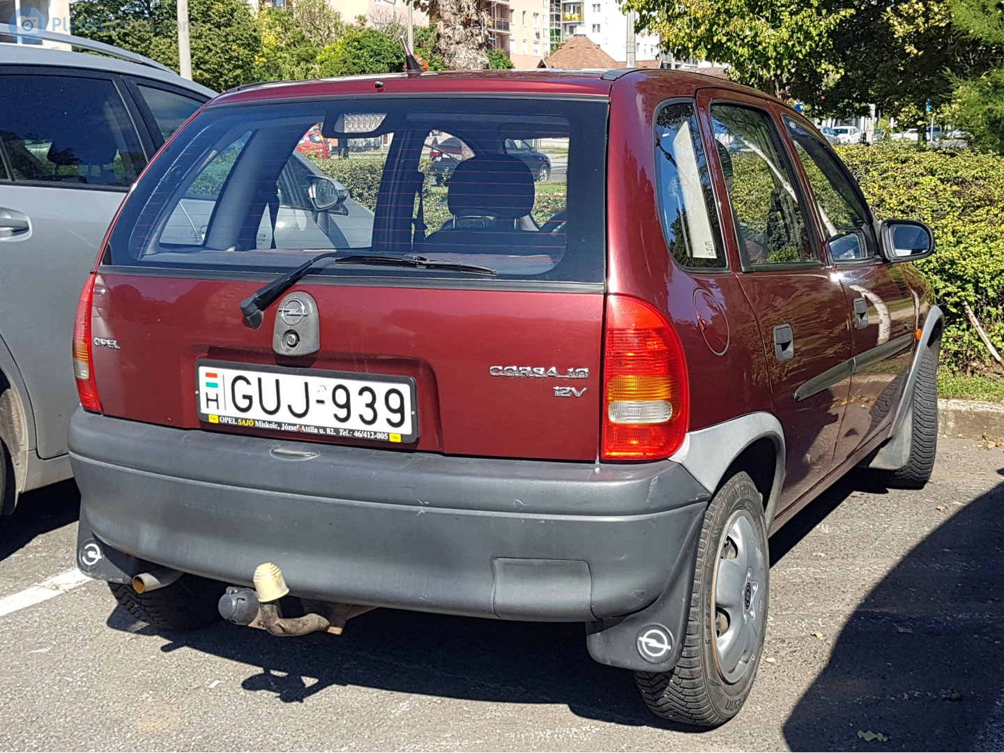 GUJ-939, Opel Corsa 2nd gen (Lite/Sail) 5-door Hatch (B; S93), 1993–2000 (–2004 for IN- and –2007 for ZA-market)