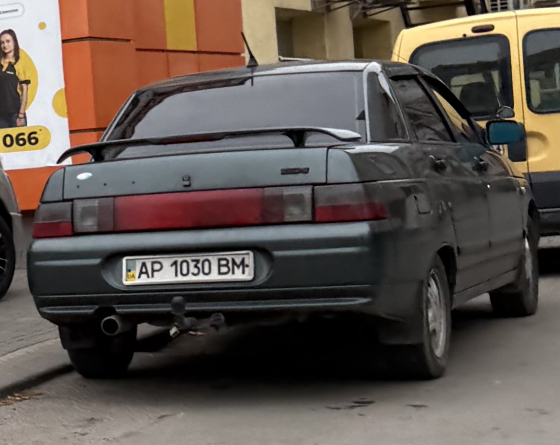 AP 1030 BM, Lada (VAZ) 2110 2110 Sedan, 1995–2007 (–2014 for others)