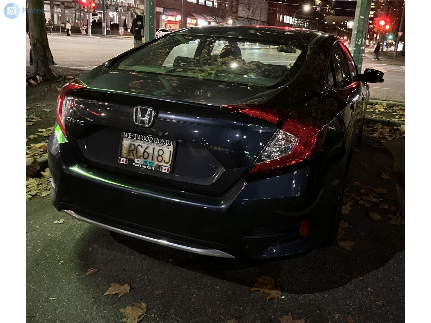 RC618J, Honda Civic 10th gen Sedan (FC), 2015–2022