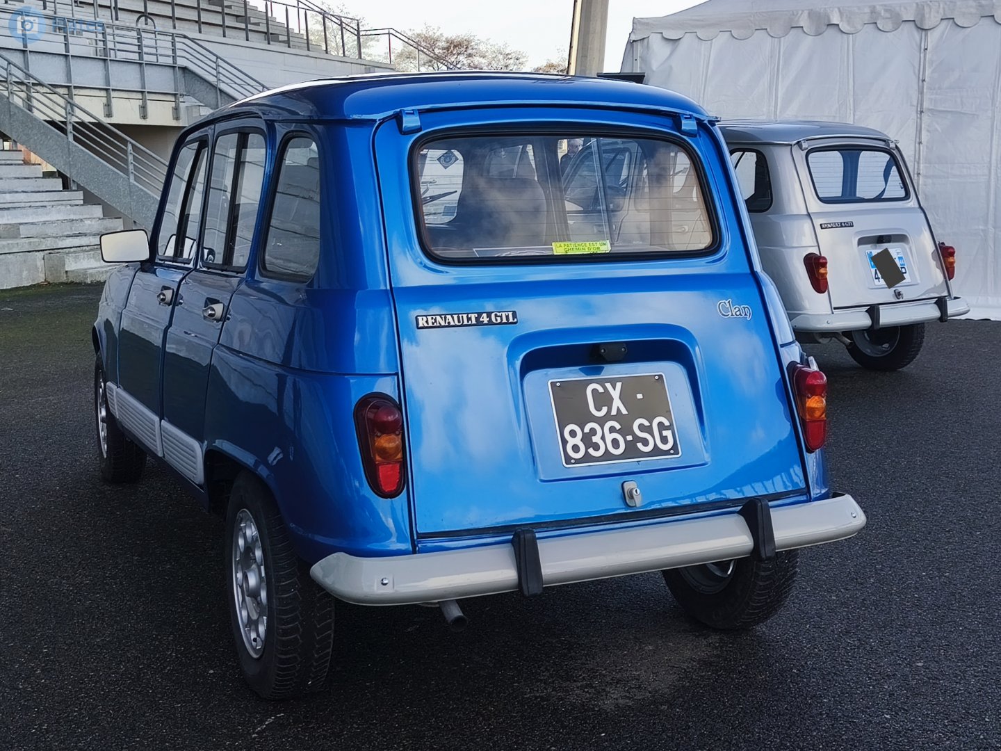 CX-836-SG, Renault 4 1st gen Sedan/Hatch (112), 1961–1992