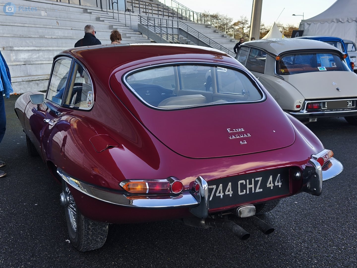 744 CHZ 44, Jaguar E-Type Coupé (Series 1), 1961–1968