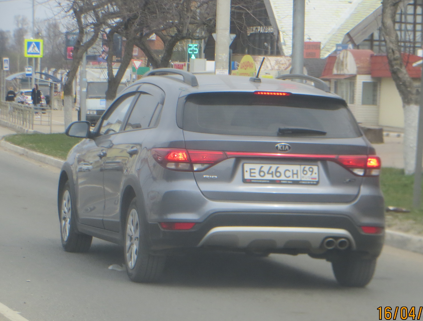 е 646 сн 69, Kia Rio 4th gen X-Line Hatch (FB; CIS-market), 2017–2020