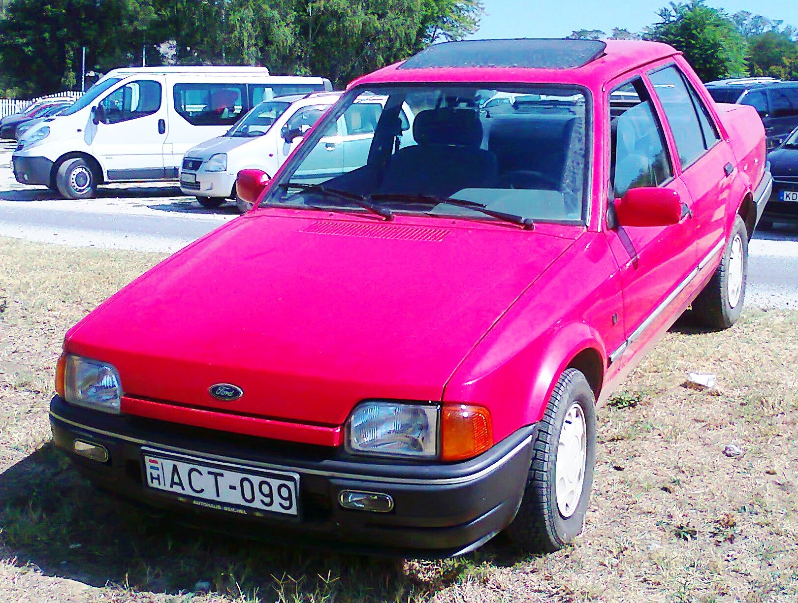 ACT-099, Ford Orion 1st gen (AFF), facelift, 1986–1990