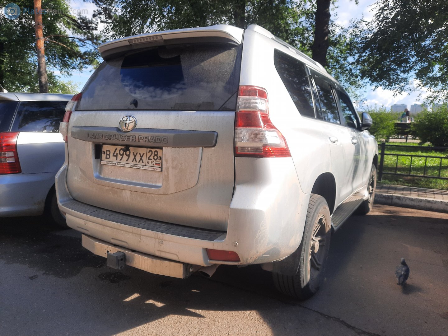 в 499 хх 28, Toyota Land Cruiser Prado 4th gen 5-door SUV (J150), 1st facelift, 2013–2017