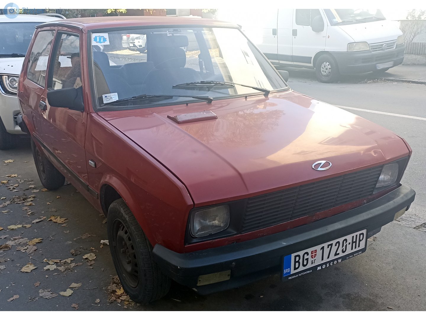 BG 1720-HP, Zastava Yugo Koral 45(A)/55(A)/60/65, 1980–2001