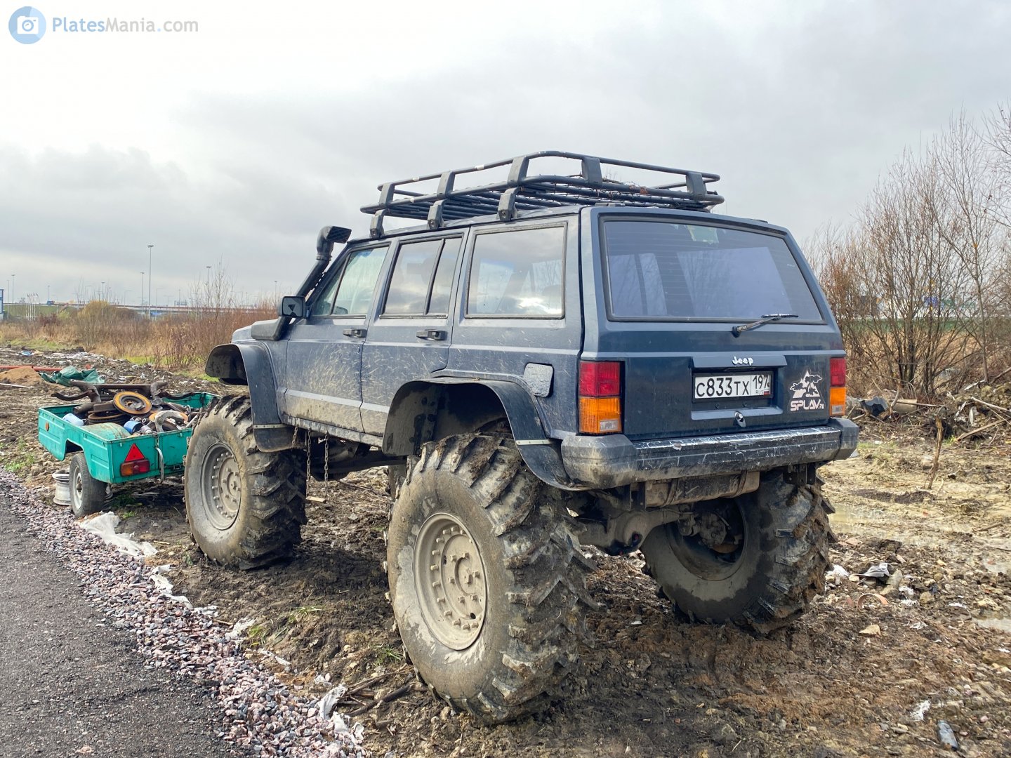 с 833 тх 197, Jeep Cherokee 2nd gen 5-door SUV (XJ), 1983–2001