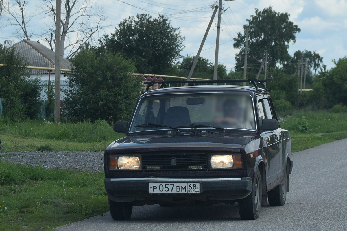 р 057 вм 68, Lada (VAZ) 2105 Жигули (Nova / Riva / 1300 / 1500), 1980–2010