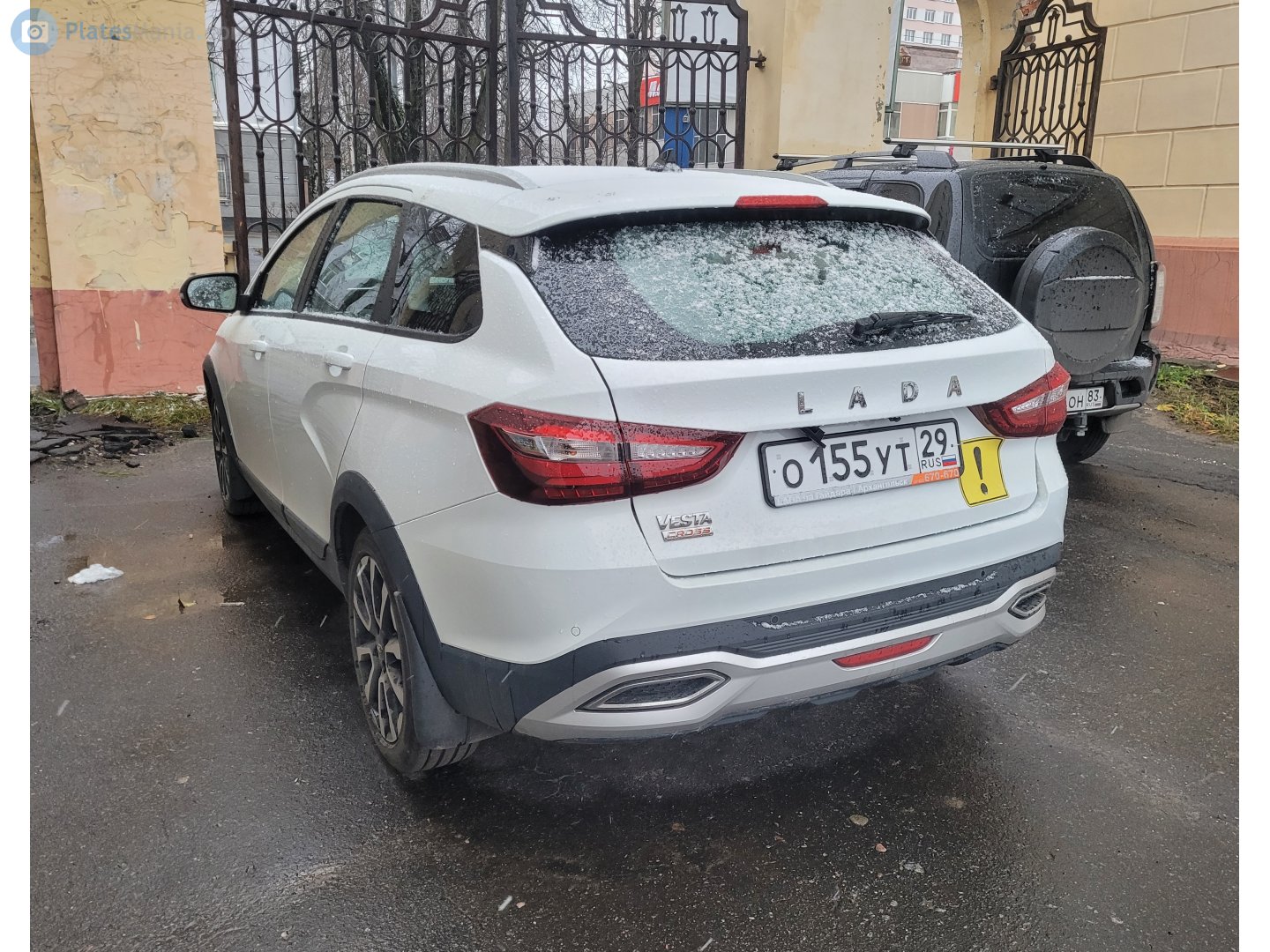 о 155 ут 29, Lada (VAZ) Vesta 1st gen Cross Sedan (GFL), facelift, 2022–