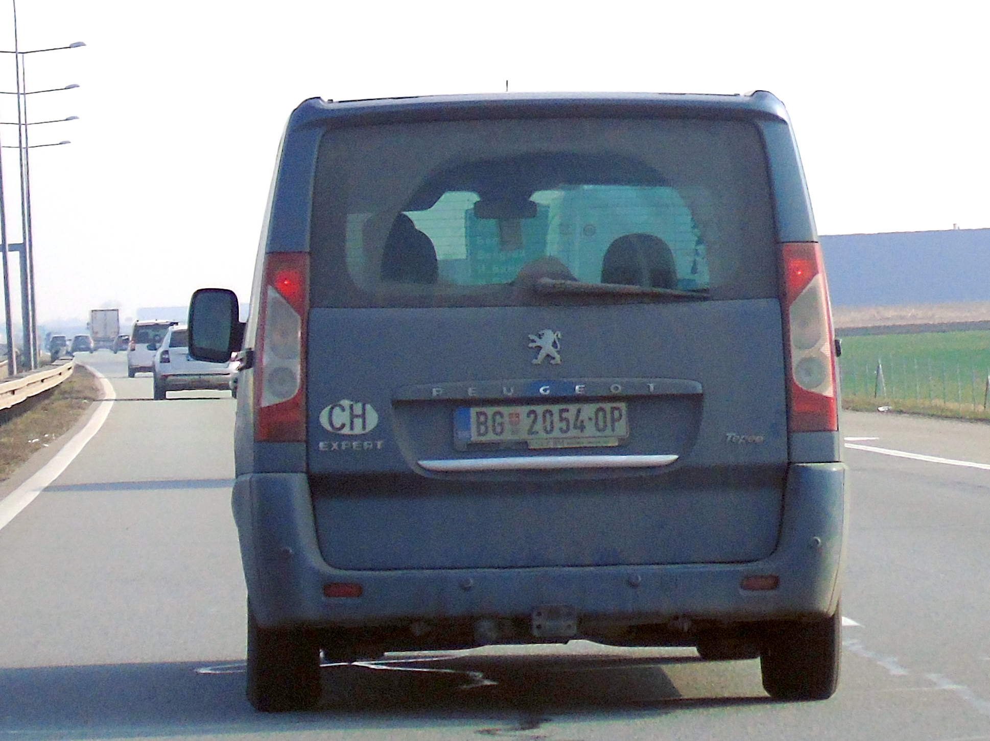 BG 2054-OP, Peugeot Expert 2nd gen Tepee (G9), 2007–2016