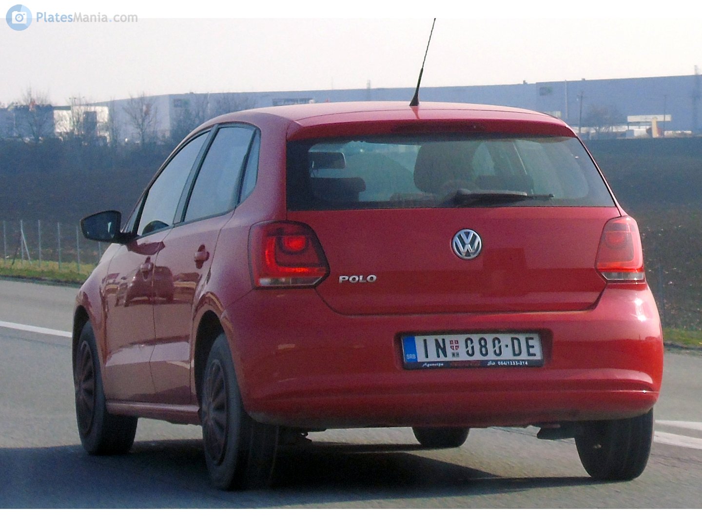 IN 080-DE, Volkswagen Polo 5th gen 5-door Hatch (6C), 1st facelift, 2014–2019